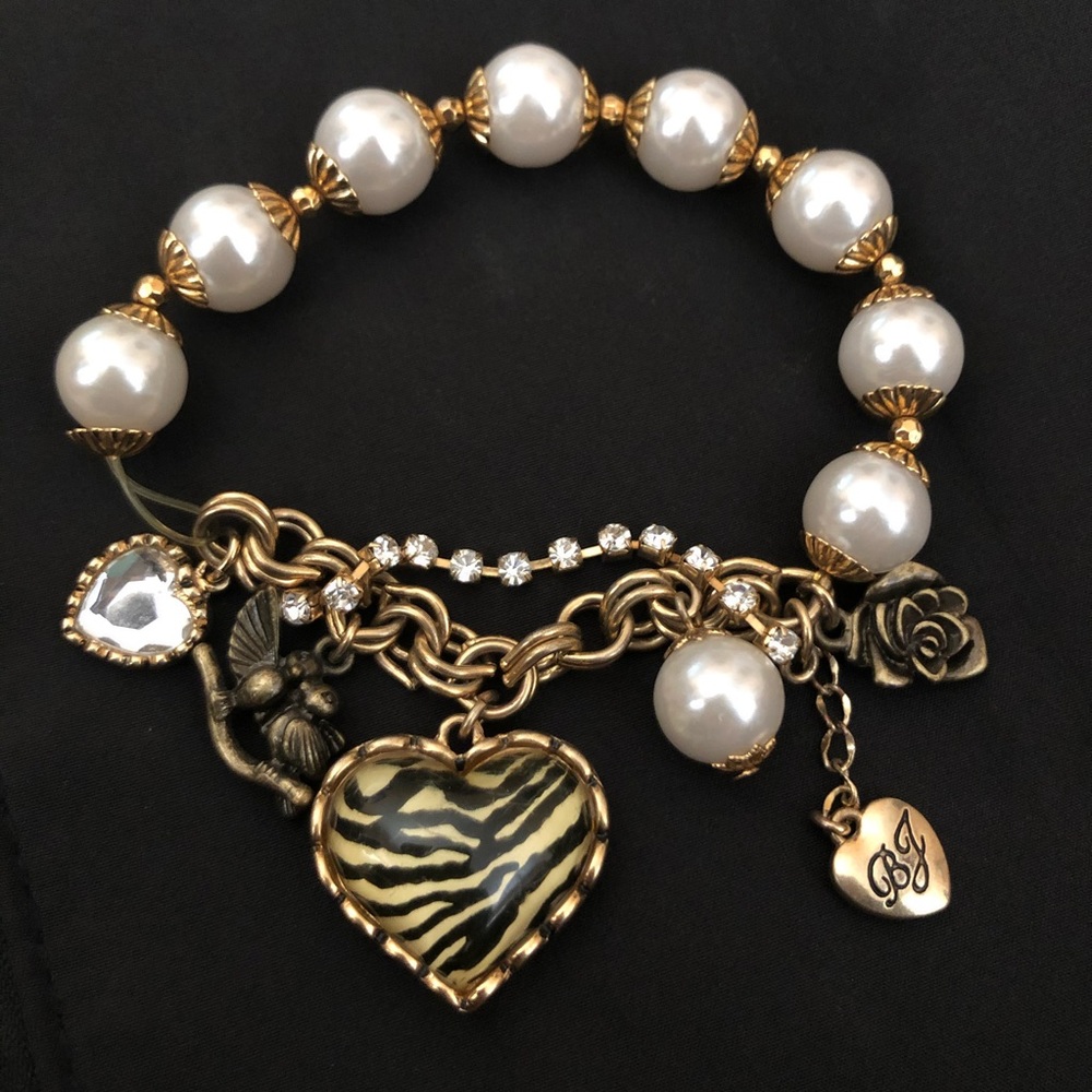 Betsey Johnson Charm Bracelet